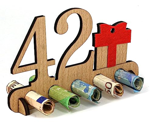 Consigue ahora Giftota - Regalo 42 cumpleaños Madera - Regalo para 42 cumpleaños - Aniversario BlackFriday cumpleaños - Regalos Madera - Regalos para Amigos Familiares Top Precio 2024 | regaloscumple.com