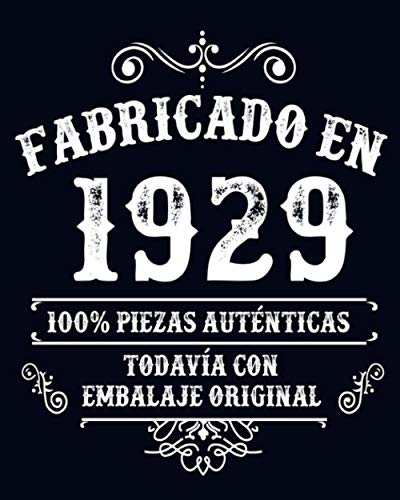 Comprar Fabricado en 1929 Todavia Con Embalaje Cumpleaños Original: Feliz cumpleaños niña 92 años escribiendo un diario | Cuaderno en blanco con 120 páginas / 8x10 pulgadas Rebajas 2025 | regaloscumple.com