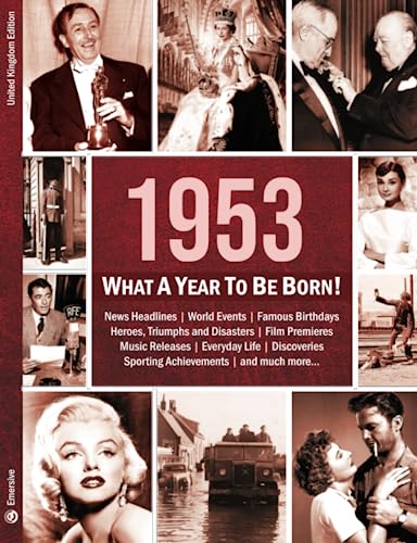 Comprar 1953: What A Year To Catálogo Be Born! (What A Year To Be Born Series) Top Precio 2024 | regaloscumple.com