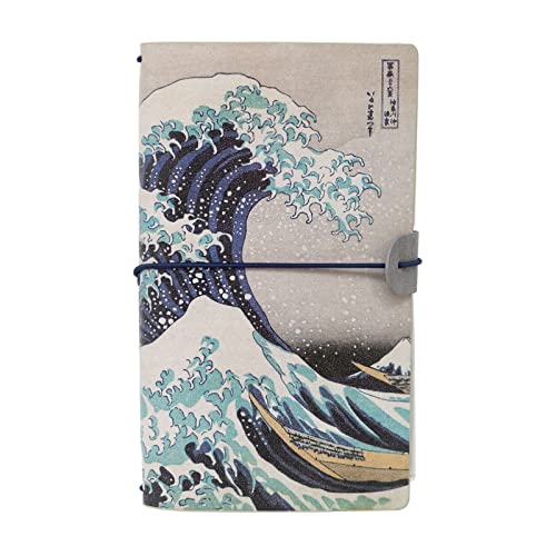 Consigue ahora Grupo Erik Cuaderno Promoción viaje Hokusai - Cuaderno notas Kokonote - Cuaderno cuero sintético 19 6X12cm | Diario personal - Bloc notas - Papelería Kokonote Rebajas 2024 | regaloscumple.com