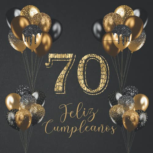 Comprar Libro BlackFriday Visitas Feliz Cumpleaños 70 años: firmas para dedicatorias recuerdos felicitaciones y fotos los invitados. Decoración y regalo original para hombres y mujeres para la fiesta Top Precio 2025 | regaloscumple.com