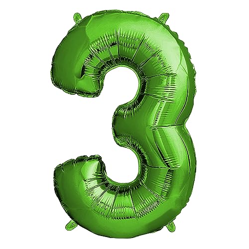 Consigue ahora Envami® Globos Cumpleãnos 3 Verde - 101 CM Globo 3 Años - Globo Numero 3 - Decoracion 3 Cumpleaños Niñas - Globos Numeros Gigantes Navidad para Fiestas - Vuelan con Helio Ofertas 2025 | regaloscumple.com