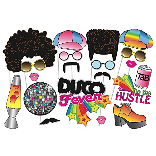 Consigue ahora KALUROIL Revival Disco los Años 70: Conjunto Catálogo 25 Accesorios Fotográficos para Fiestas Retro Glow con Marco Inflable PVC - Ideal para Selfies Alocados y Fotos Grupo en tu Fiesta Rebajas 2025 | regaloscumple.com