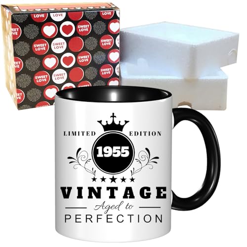 Consigue ahora Taza 69th Cumpleaños Taza desayuno ceramica regalo Regalos original para 69th cumpleaños - Regalos Desayuno Feliz Cumpleaños(330ml/11oz) Rebajas 2024 | regaloscumple.com