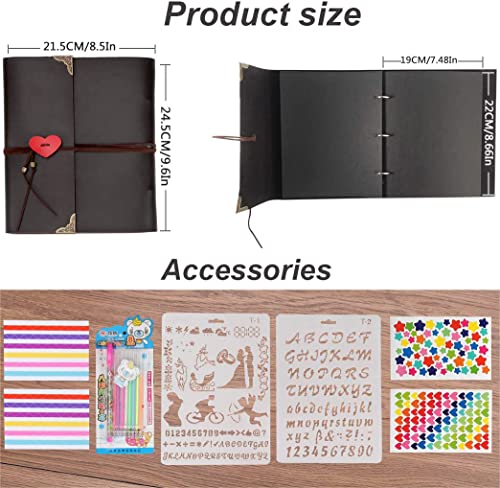 Dónde comprar en España Album de Fotos de PielLibros de Firmas para Boda Scrapbook