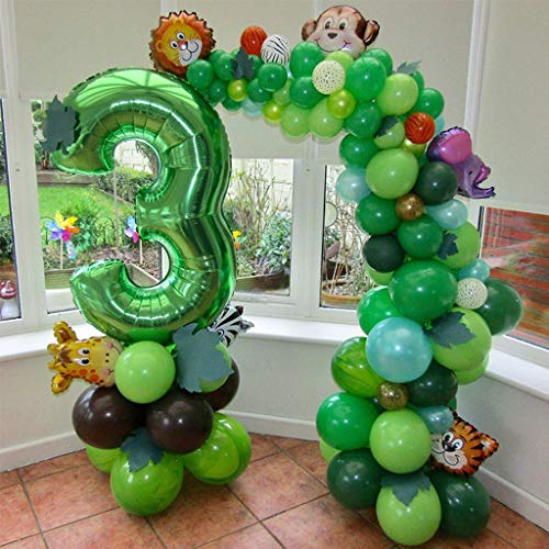 Dónde comprar en España Número 14, color verde, número 14, globos verdes niña, globos con