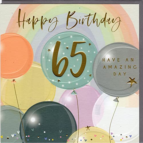 Consigue ahora Belly Button Designs Tarjeta felicitación especial para 65 cumpleaños redonda con relieve ideal Catálogo también para regalo dinero o cupón. BE317 Ofertas 2024 | regaloscumple.com