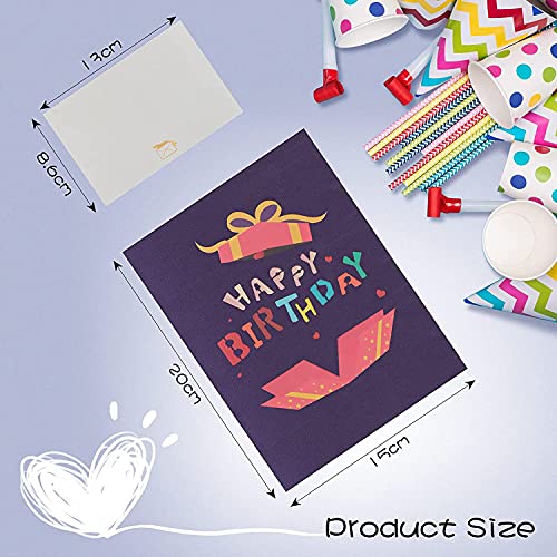 Ofertas en regaloscumple.com Felicitacion 3d Up Cumpleaños Card y Familias Amigos Niños Tarjeta)