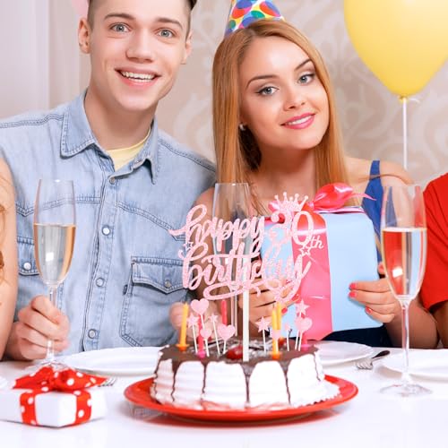 Comprar en Amazon Mciskin Happy 13th Birthday Candles Cake Toppers Set número 13