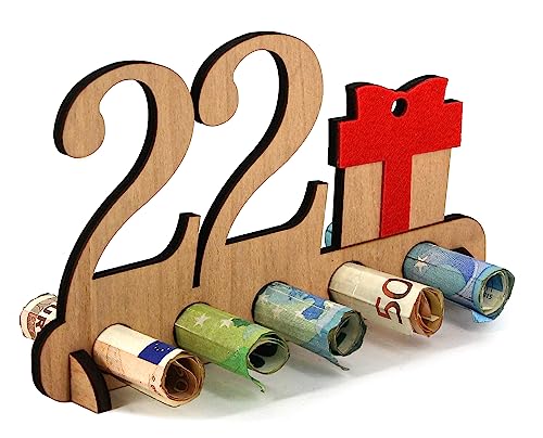 Comprar Giftota Regalo Madera para 22 Cumpleaños - Libro Visitas Letrero Madera 22 Años para Hombres y Mujeres - Regalo Dinero Madera - Decoración Madera para Regalos Amigos y Familiares Ofertas 2024 | regaloscumple.com