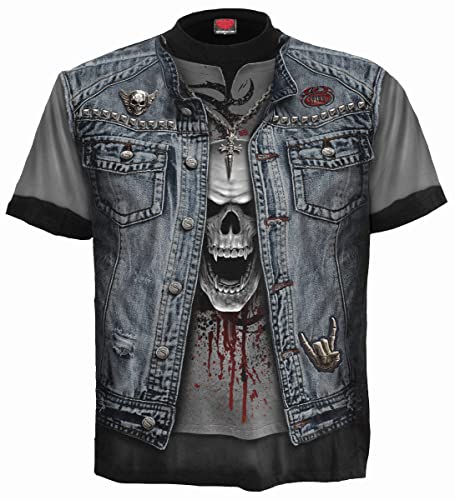 Consigue ahora Spiral - Thrash Metal - Camiseta con Regalos Estampado Completo - Negro - L Top Precio 2024 | regaloscumple.com