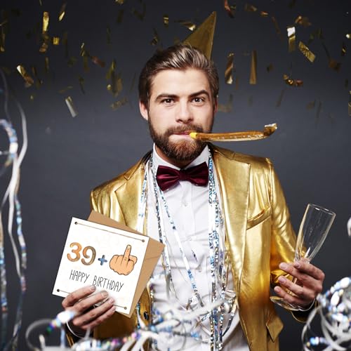 Oferta Flash Tarjeta Felicitación Cumpleaños 40 Años Regalar Dinero Embalaje Meter Dinero Tarjeta