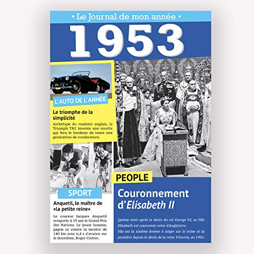 Consigue ahora TARJETA DE Navidad CUMPLEAÑOS EL DIARIO DE MI AÑO 1948-2011 (1953) Rebajas 2024 | regaloscumple.com