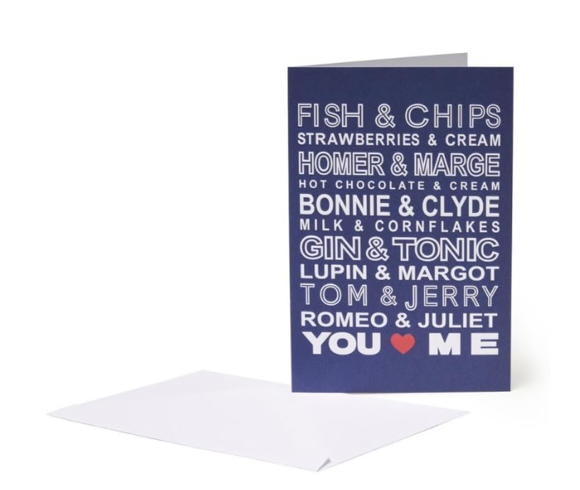 Consigue ahora Selección papelería Varzi desde 1956 Tarjeta felicitación Catálogo cumpleaños You And Me 12 x 17 cm Ofertas 2024 | regaloscumple.com