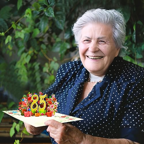 Ofertas de última hora GREETING ART Tarjeta   cumpleaños pop up  85 cumpleaños  tarjeta   nacimiento pop up  tarjeta   felicitación   cumpleaños  tarjeta   felicitación   aniversario 85 cumpleaños