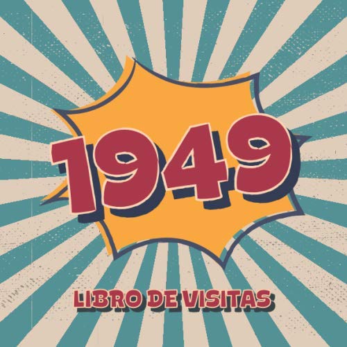 Consigue ahora 1949 BlackFriday Libros Visitas: Libro visitas para fiestas cumpleaños estilo retro para que la familia y los amigos inserten saludos y mensajes | 100 páginas | Vol 3 Top Precio 2024 | regaloscumple.com