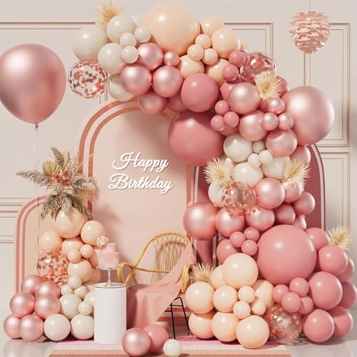 Comprar Kit Arco De Globos Rosas 102 Piezas Arco Para Globos Rosa Polvoriento Con Globos Oro Rosa Globos Rosa Pastel Globos Blancos 18 12 10 Ideas para regalar 5 Pulgadas Globos Para Bodas Baby Showe Decoracion Cumpleaños Ofertas 2025 | regaloscumple.com