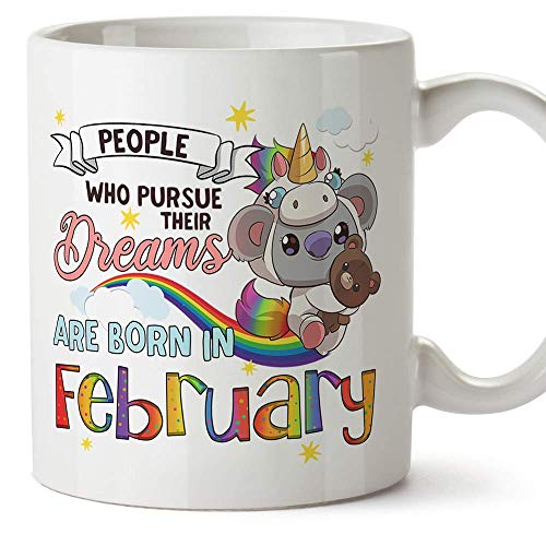 Comprar MUGFFINS Taza - Cumpleaños Koala Febrero (en inglés) Top Navidad Precio 2024 | regaloscumple.com