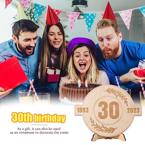 Dónde comprar en España WAREHOUSE 30 madera, regalo madera 30 decoración aniversario hombres mujeres.