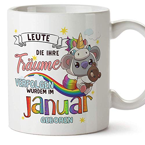 Comprar MUGFFINS Taza - Cumpleaños Koala Enero (en Regalos alemán) Rebajas 2023 | regaloscumple.com