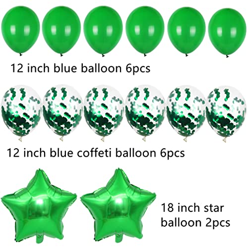 Dónde comprar en España 45 cumpleaños hombre mujer decoración verde set para hombres mujeres globos gigantes número