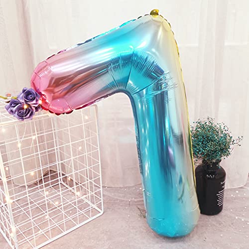 Comprar ahora Rosa, 27 cumpleaños, decoración mujer, arco iris, globos 27 años, decoración