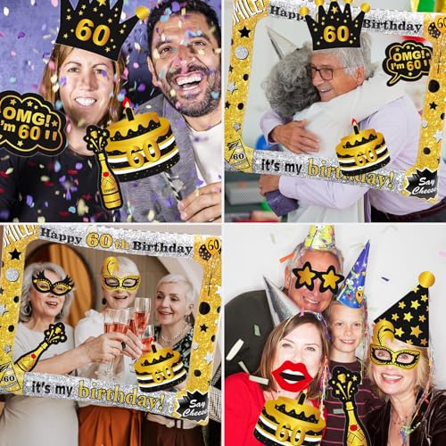 Dónde comprar en España Booth Props, 31Piezas Photobooth Cumpleaños Accesorios Fotocall Cabina Foto Props Fiesta