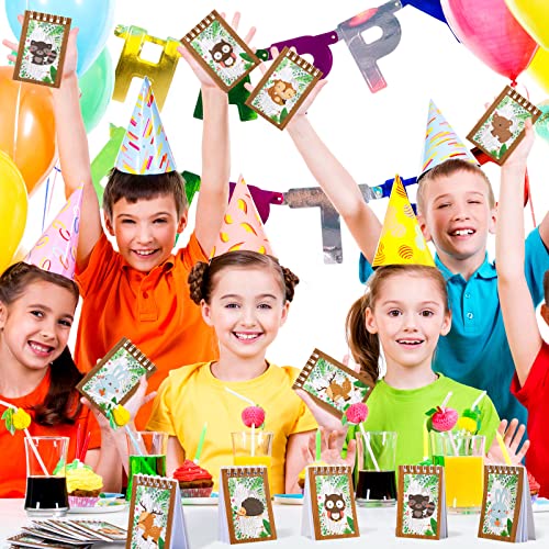 Dónde comprar en España 32 Mini Cuadernos de Niños Favores Fiesta Bosque Bloc Notas Animal Cuaderno Espiral Decoración Búho Mapache Ardilla Conejo (Estilo Bonito)