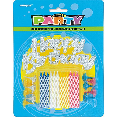 Oferta Rayas cumpleaños los y cumpleaños la Set , Surtidos, Unidad