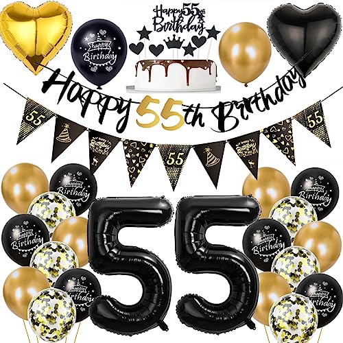 Consigue ahora Globos 55 Cumpleaños Hombre Mujer Decoracion 55 Cumpleaños Globo Decoracion 55 Catálogo Años Oro Negro 55 Años Decoracion Cumpleaños Globo Oro Negro Globos 55 Años Oro Negro Oro Negro 55 Años Globos Ofertas 2024 | regaloscumple.com