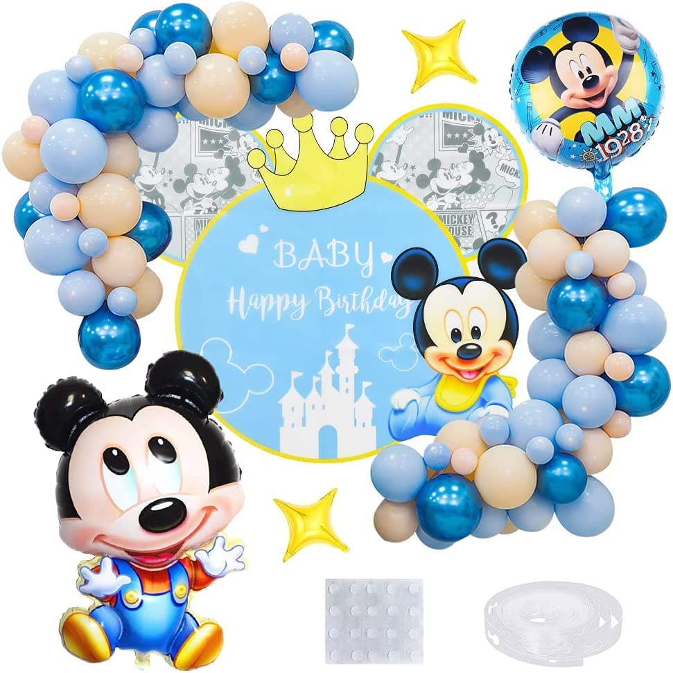 Comprar 52 PCS Decoración Fiesta Mickey Niños Cumpleaños Artículos Globo Catálogo Temático Decoración Póster Globo Mickey Grande Adecuado para Artículos Fiesta Mickey. Rebajas 2024 | regaloscumple.com