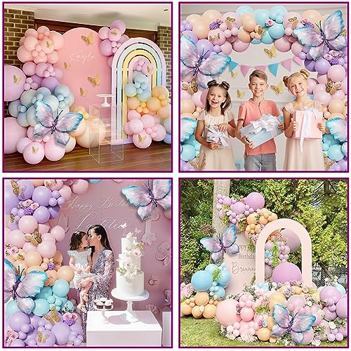 Ofertas en regaloscumple.com Yosiio Guirnalda Morado 96 Kit Cumpleaños, Cumpleaños Globos, Arco Cumpleaños, Shower, Soltera, Bautizo