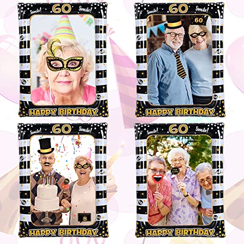 Top Precios Flintronic Photocall 60 Cumpleaños Accesorios Photocall Cumpleaños Marco Inflable de