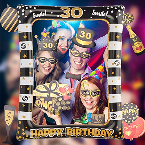 Comprar ahora AIBAOBAO 30 Cumpleaños Photo Booth Props 35 Piezas Kit +