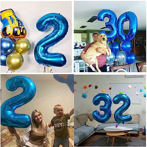 Ofertas en regaloscumple.com Globo Arco azules 44 Años cumpleaños hombre decoración azules globos