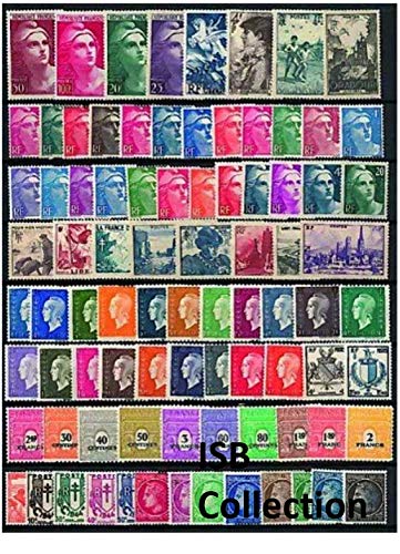 Comprar Año 1945 Francia 85 Sellos Colección diferentes sobre el año Navidad completo Top Precio 2024 | regaloscumple.com