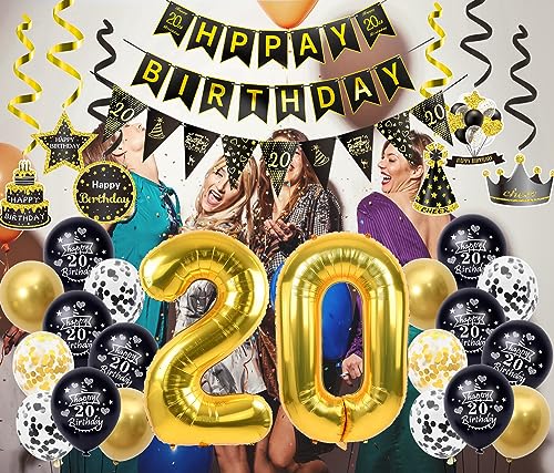 Mejores precios Globos 14 Años cumpleaños niño niña decoración oro negro cumpleaños