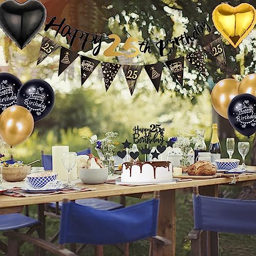 Dónde comprar en España Globos 55 Cumpleaños Hombre Mujer, Decoracion Globo, Años Oro Negro, Globo Negro,Oro Negro