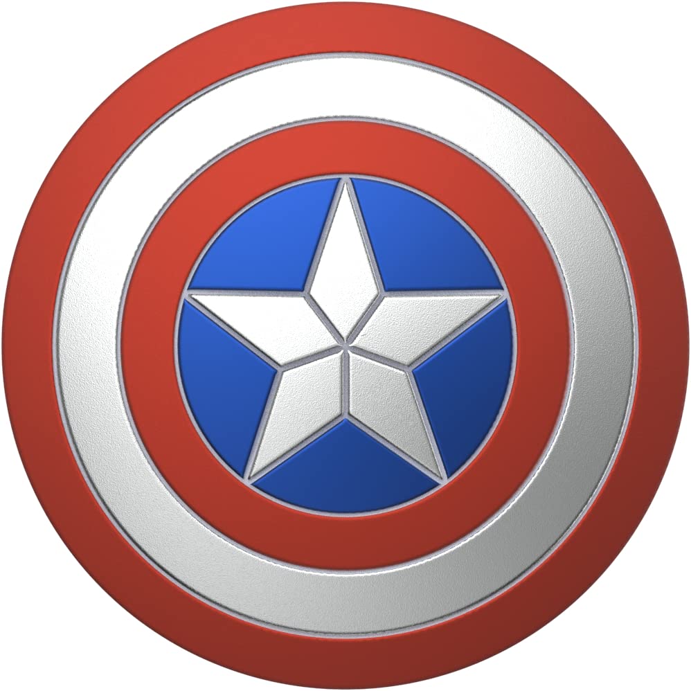 Ofertas en regaloscumple.com PopSockets: PopGrip - Soporte y Agarre para Teléfonos Móviles y Tablets con un PopTop Intercambiable - Enamel Captain America Shield